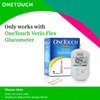 Onetouch Verio Test Strips | Pack Of 10 Strips | For Use With Onetouch Verio Flex Glucometer