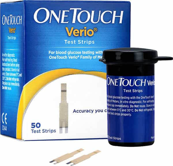 Buy VERIO TEST STRIPSBLOOD SUGAR TEST MACHINE TESTING STRIPS