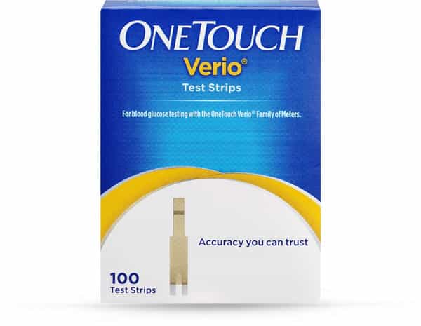 Onetouch Verio Glucometer Test Strip 100S Pack