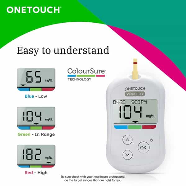 Onetouch Verio Flex Glucometer Kit 1 No's