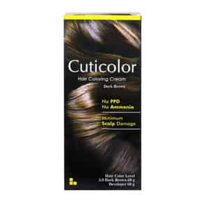 Cuticolor Hair Color Cream Dark Brown