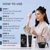 Cuticolor Permanent Hair Color Cream Dark Brown | Ammonia & Ppd Free | For Sensitive Skin | 60 Gm