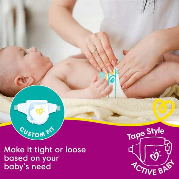 Pampers Active Baby Small 46`S