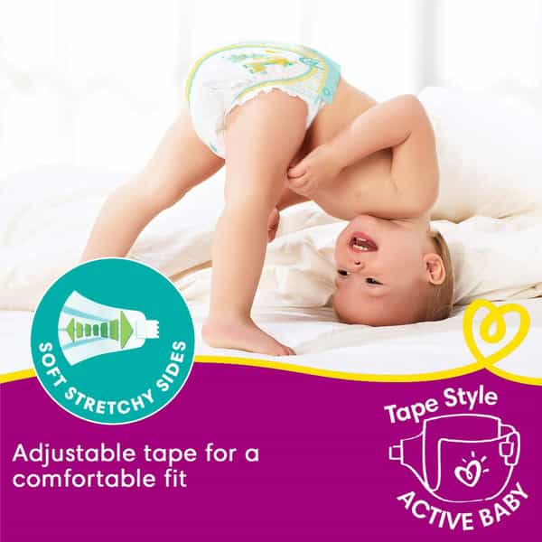Pampers Active Baby Small 46`S