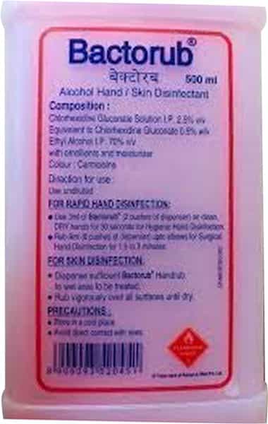 Bactorub Hand Rub 500Ml