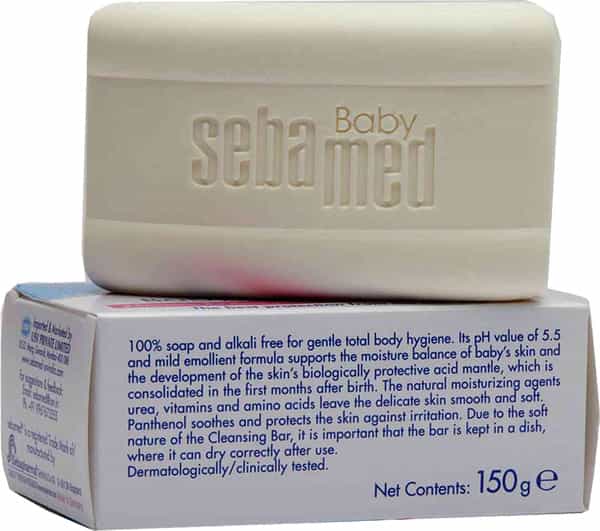 Sebamed Baby Cleansing Bar For Delicate Skin | Ph 5.5 | 150 Gm