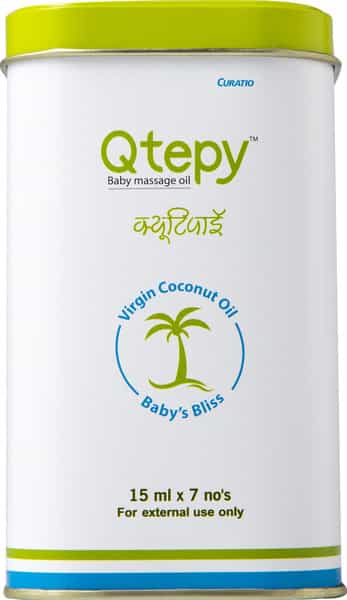 Qtepy Baby Massage Oil 15Ml