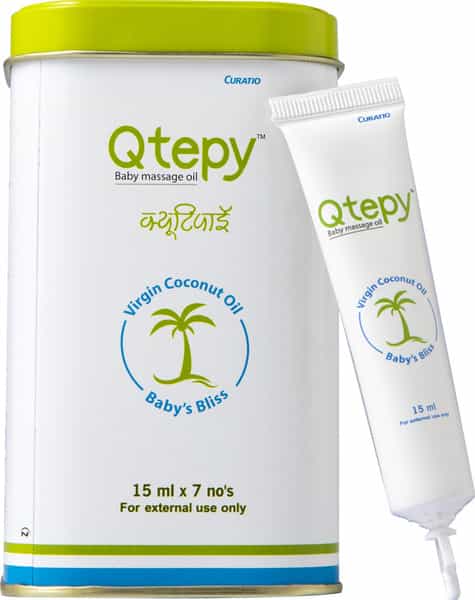 Qtepy Baby Massage Oil 15Ml