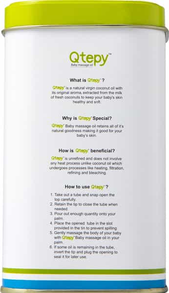 Qtepy Baby Massage Oil 15Ml