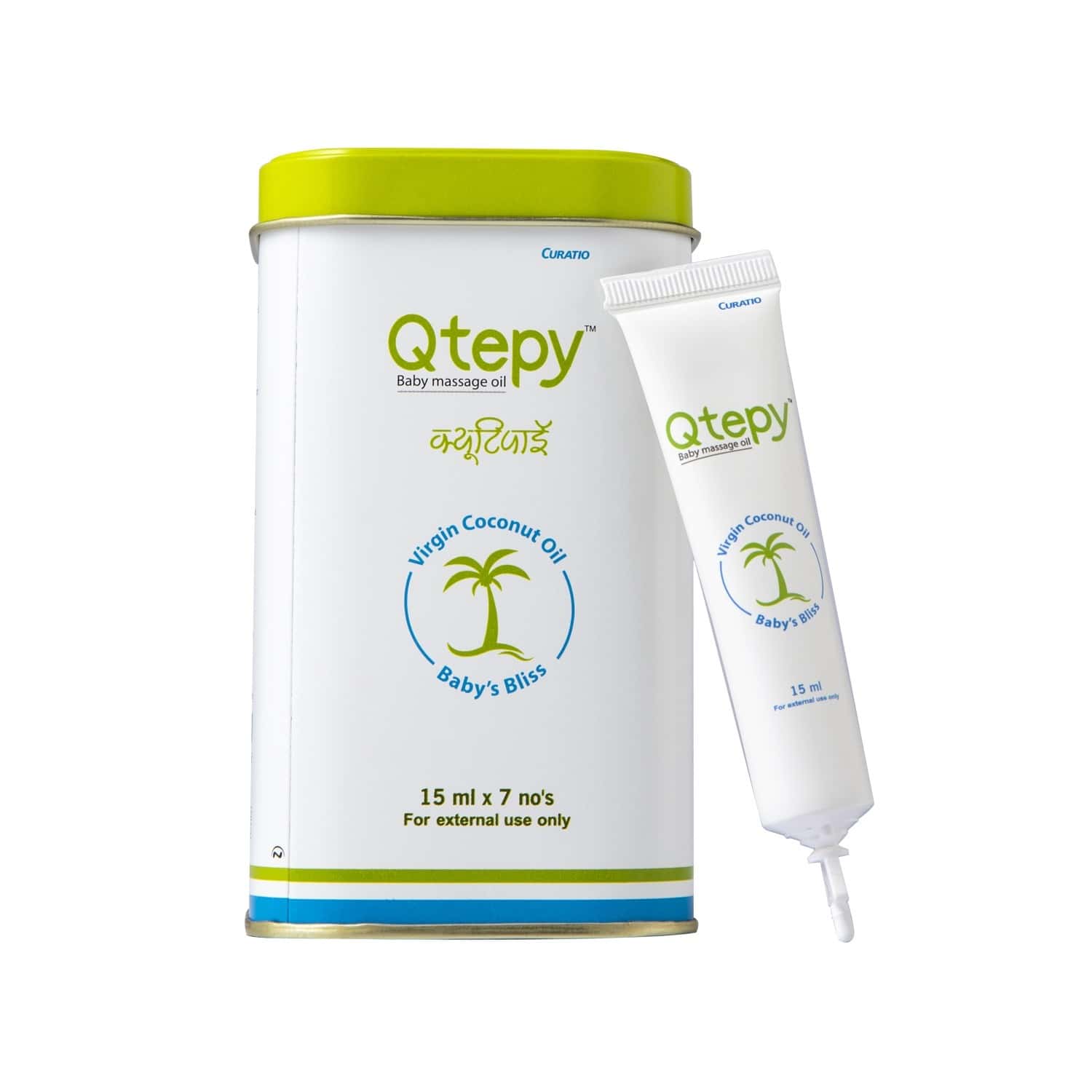 Buy Qtepy Baby Massage Oil Online & Get Upto 60 OFF at PharmEasy