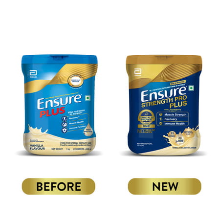 Ensure Plus Vanilla Nutrition Drink Jar Of 1 Kg
