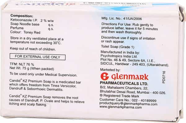 Candid Kz Premium Soap 75Gm