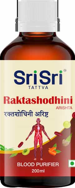Sri Sri Tattva Raktashodhini Arishta Syrup - Blood Purifier | 200 Ml