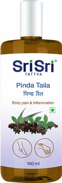 Sri Sri Tattva Pinda Taila - Body Pain & Inflammation | 100 Ml