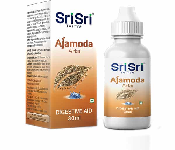 Sri Sri Tattva Ajamoda Arka - Digestive Aid | 30 Ml