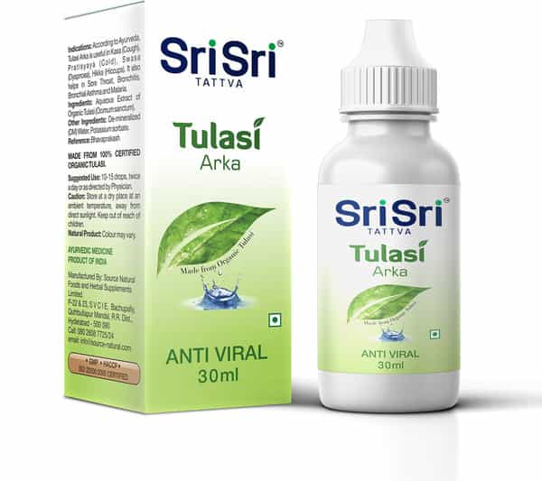 Sri Sri Tattva Organic Tulasi Arka 30Ml