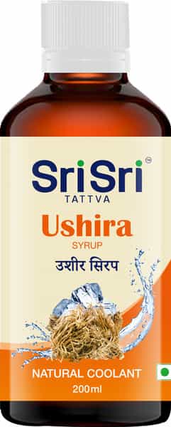 Sri Sri Tattva Ushira Syrup - Fatigue & Burning Micturation | 200 Ml