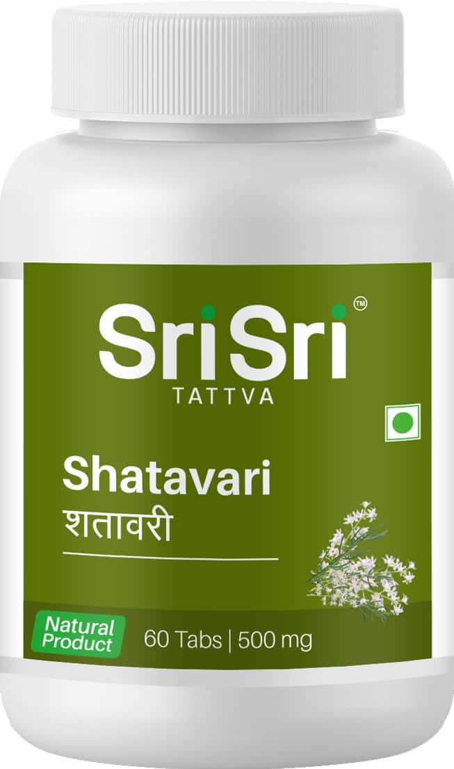 Sri Sri Tattva Shatavari - Complete Women'S Care | 60 Tabs | 500 Mg