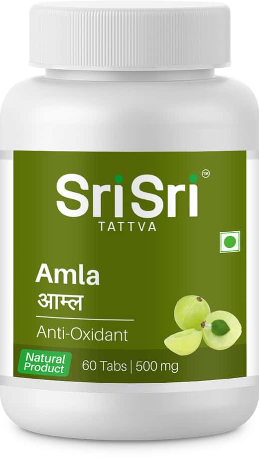 Sri Sri Tattva Amla - Anti Oxidant | 60 Tabs | 500 Mg