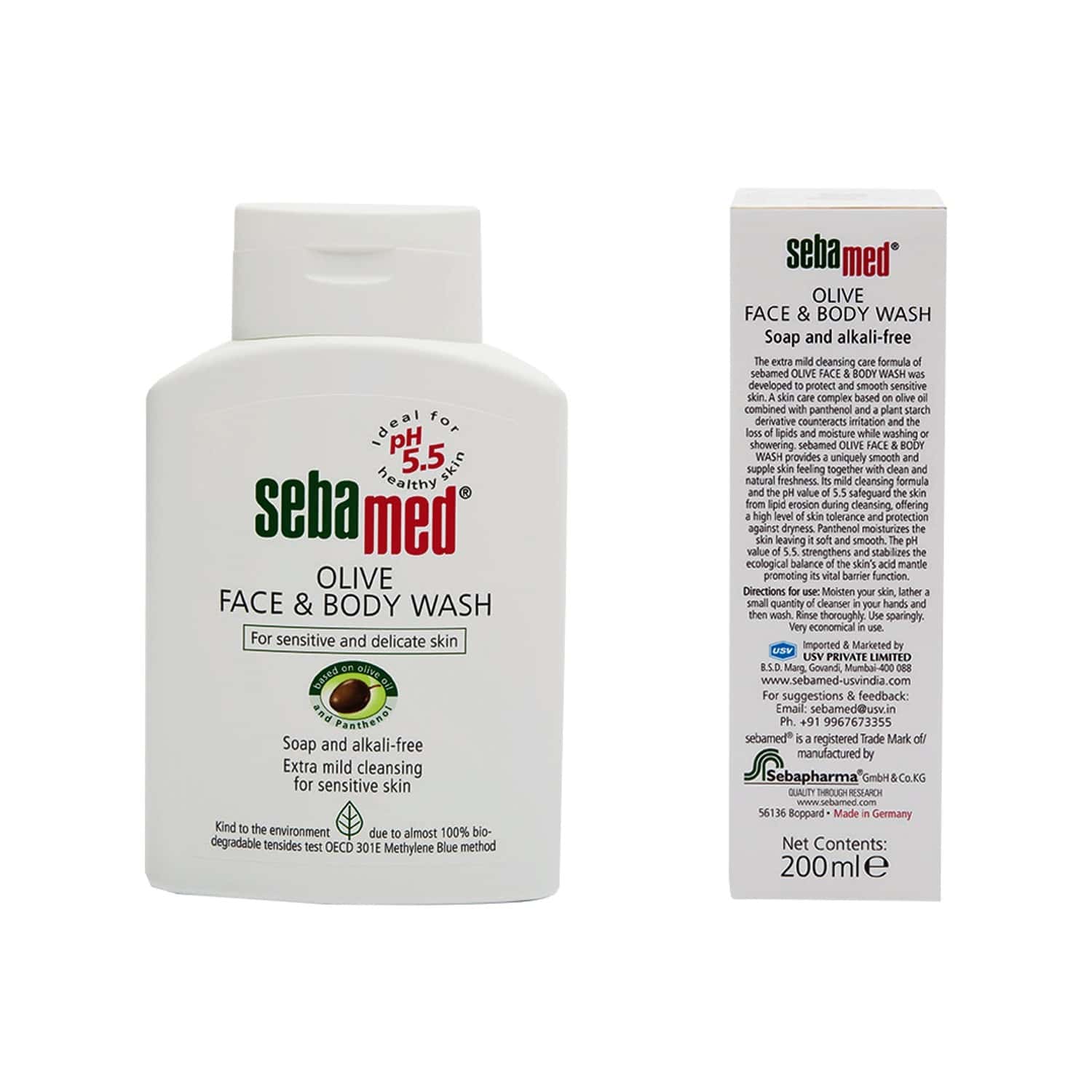 Buy SEBAMED FACE & BODY WASH BOTTLE OF 200 ML Online & Get Upto 60 OFF