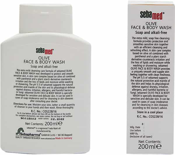 Sebamed Face & Body Wash Bottle Of 200 Ml