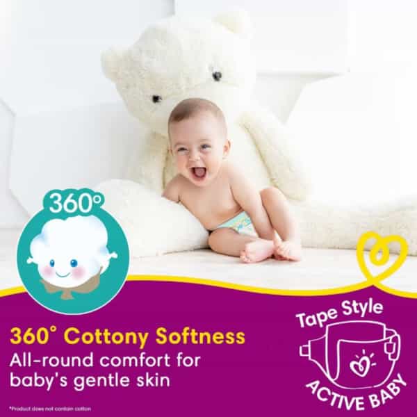 Pampers Baby Dry Diapers Small 46'S
