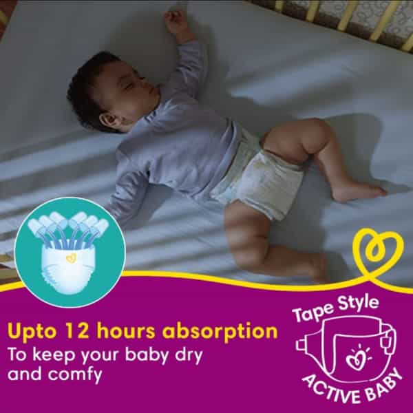 Pampers Baby Dry Diapers Small 46'S