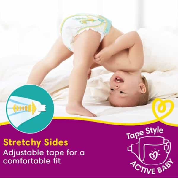 Pampers Baby Dry Diapers Small 46'S