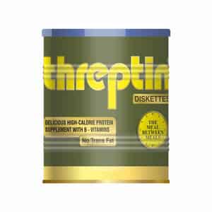 Threptin Vanilla Butterscotch Nutrition Diskettes Tin Of 1 Kg