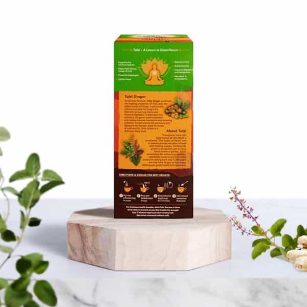 Organic India Tulsi Ginger Tea Bag 25'S