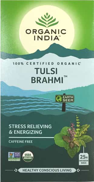 Organic India Tulsi Brahmi Tea Bag 25'S