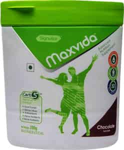 Maxvida Balanced Chocolate Nutrition Supplement Jar Of 200 G