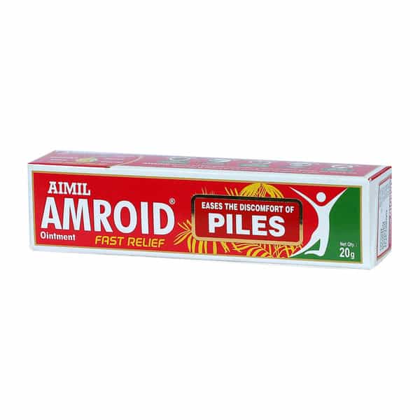 Aimil Amroid Ointment 20Gm | Fast Relief Piles Ointment