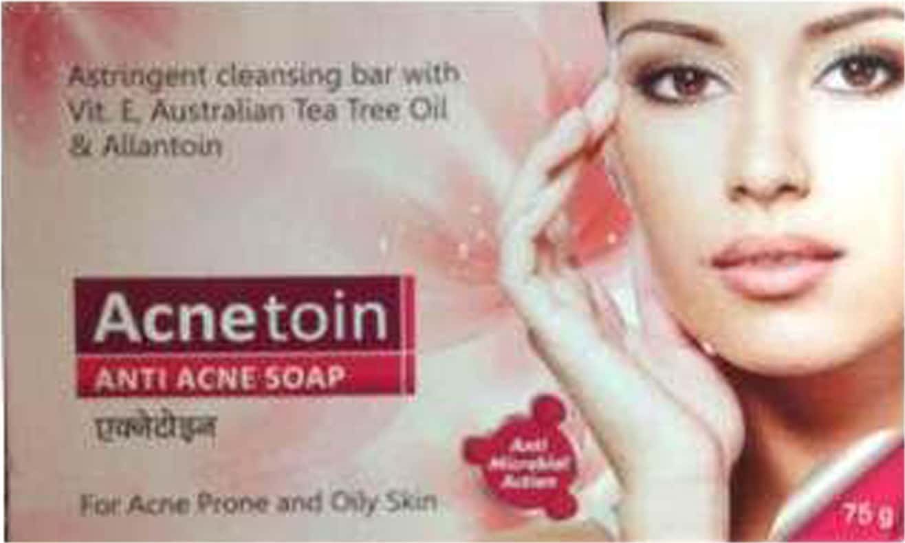 Acnetoin Soap For Acne Prone & Oily Skin 75 Gm