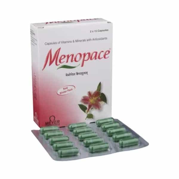 Menopace Strip Of 30 Capsules
