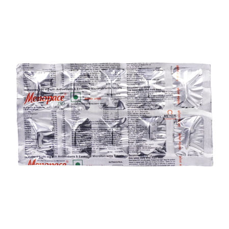 Menopace Iso 100mg Gluten Free Strip Of 10 Veg Tablets (Pack Of 3)