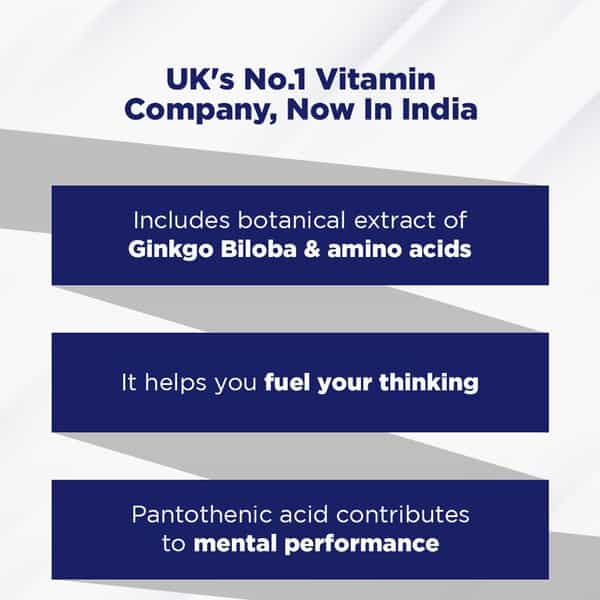 Neurozan Health Supplement Tablets (23 Micronutrients Including Ginkgo Bilobo) Box Of 30
