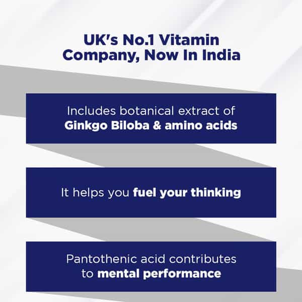 Neurozan Health Supplement Tablets (23 Micronutrients Including Ginkgo Bilobo) Box Of 30