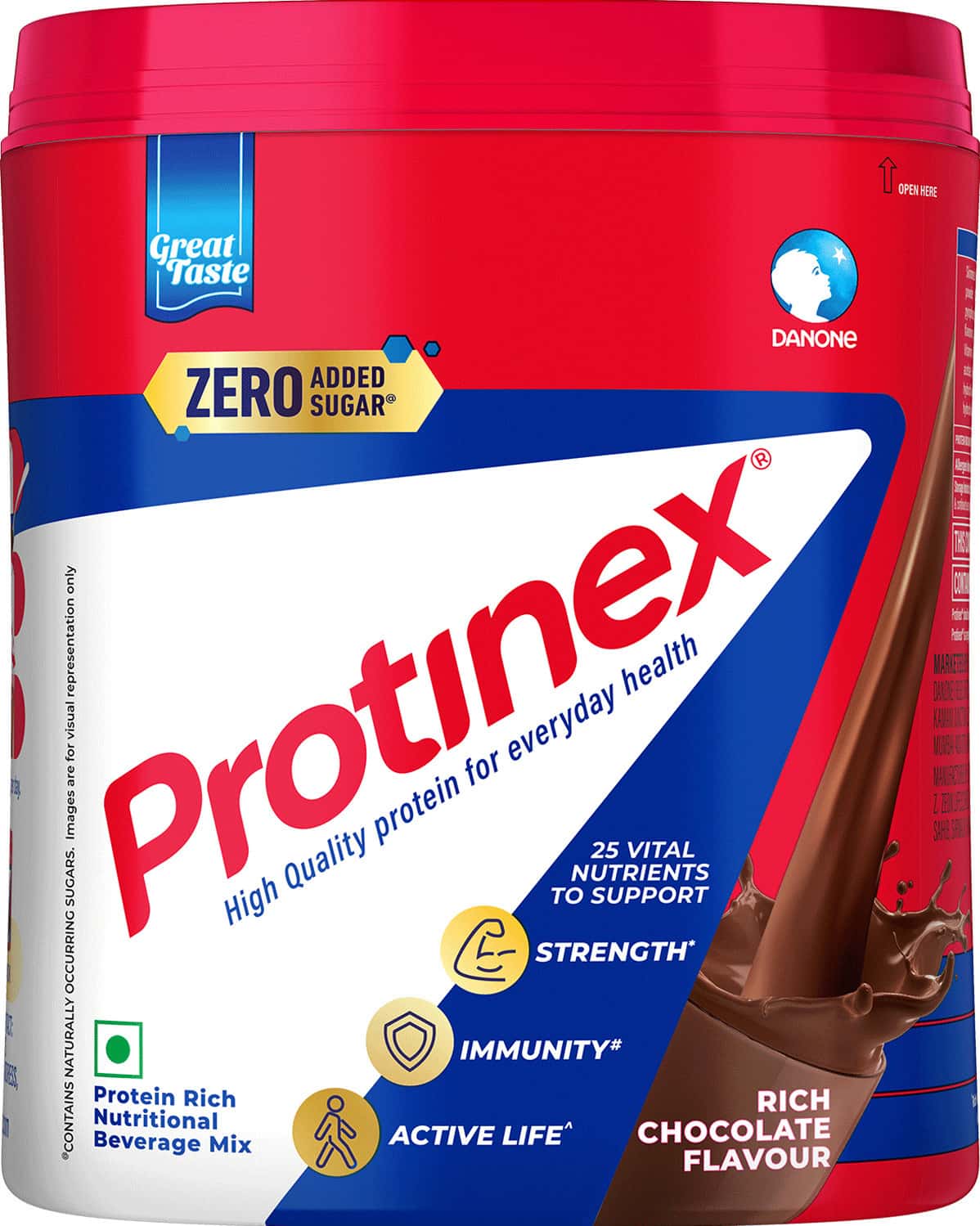 Protinex Nutritional Drink Mix For Adults For Everyday With High Protein Rich Chocolate 400g