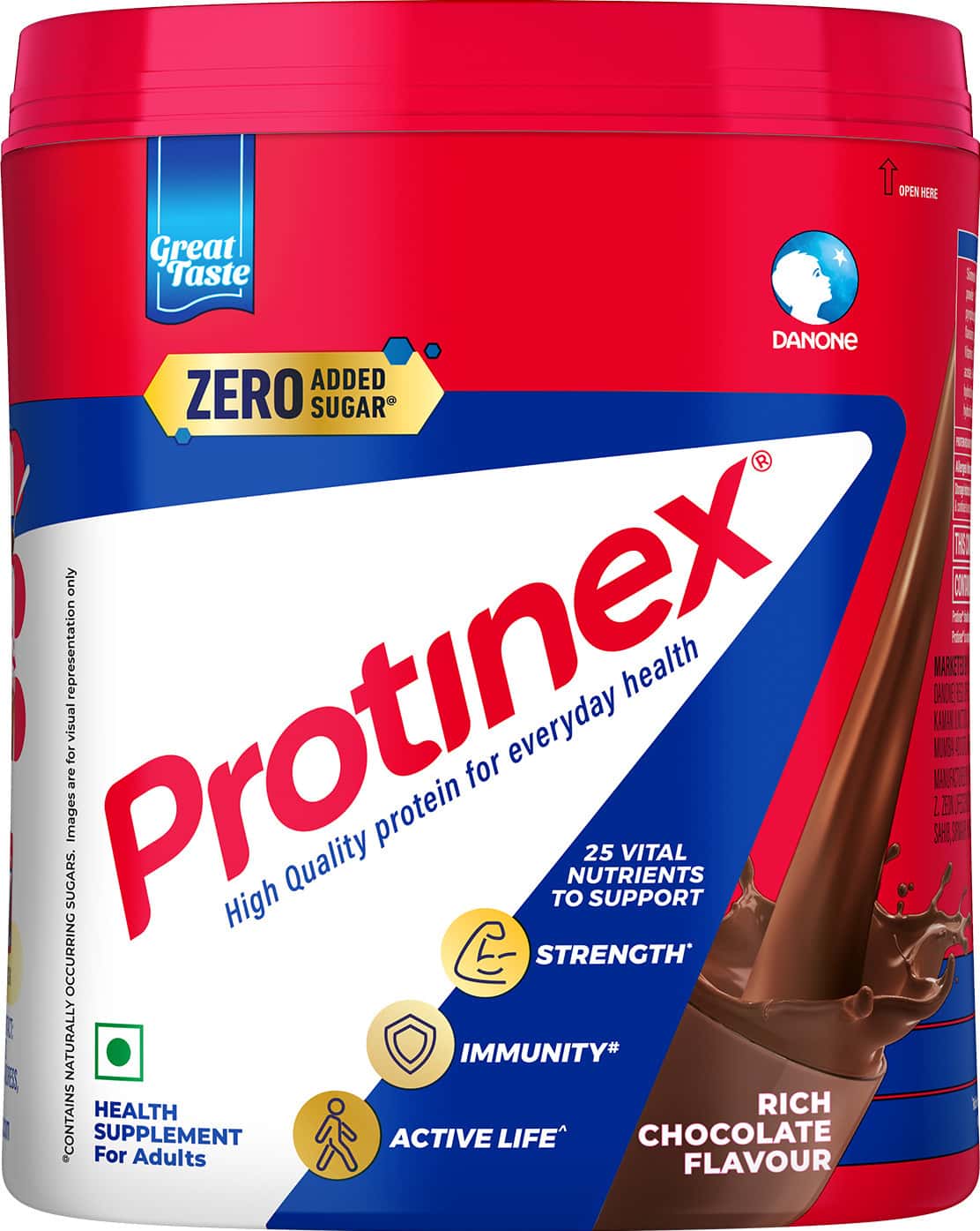 Protinex Nutritional Drink Mix For Adults For Everyday With High Protein Rich Chocolate 400g