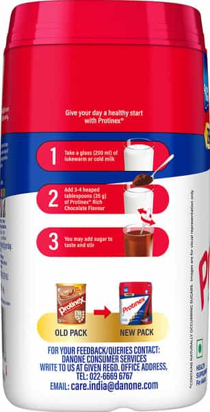 Protinex Nutritional Drink Mix For Adults For Everyday With High Protein Rich Chocolate 400G