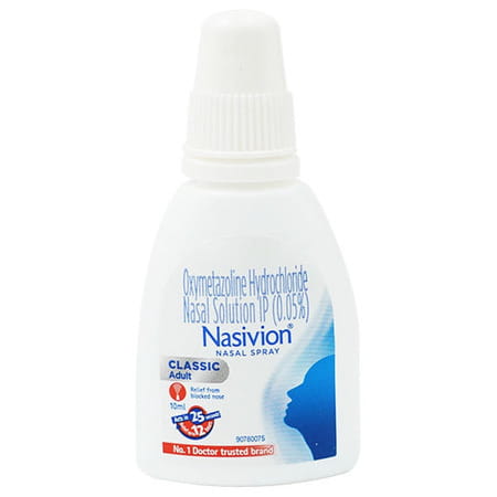 Nasivion Classic Adult Bottle Of 10Ml Nasal Spray