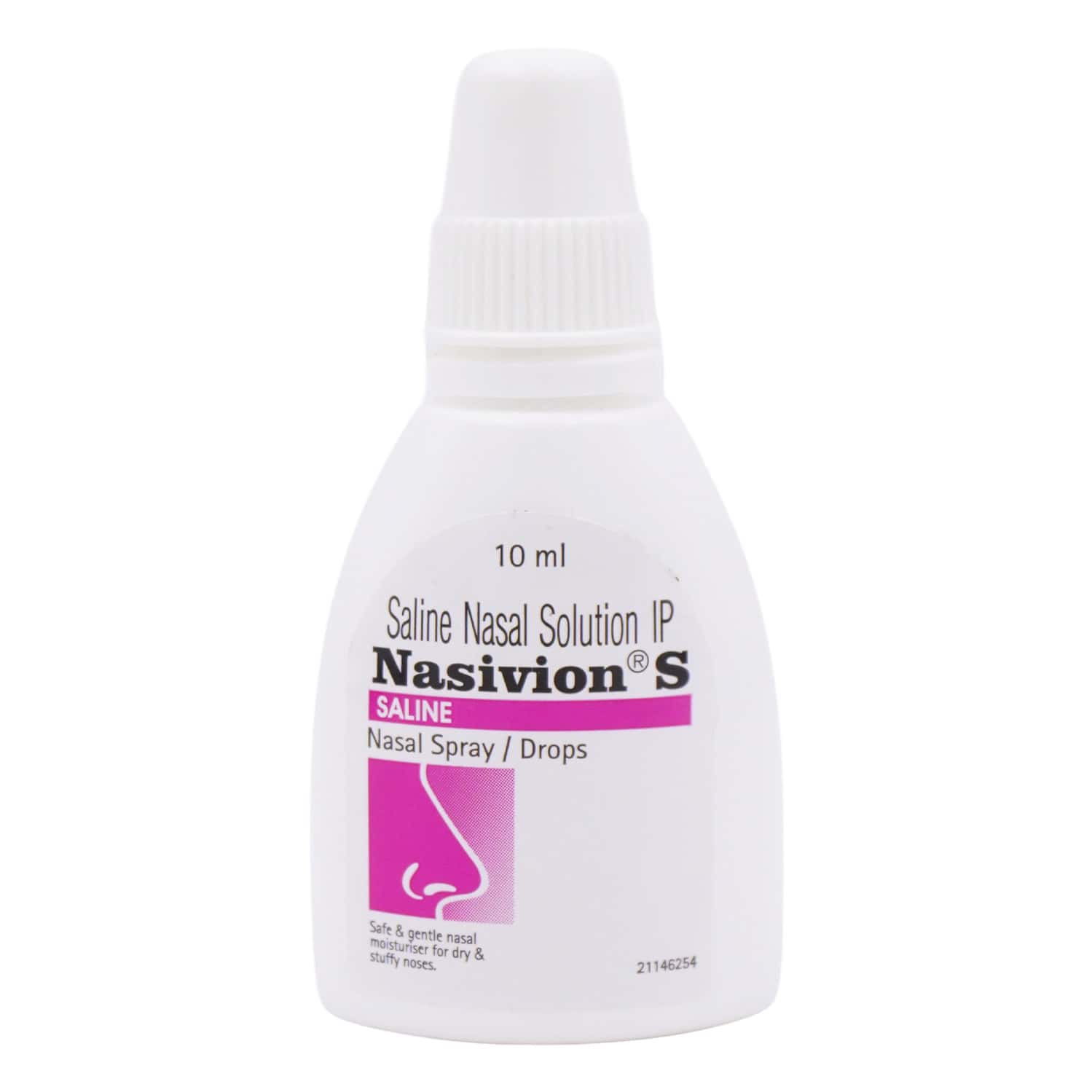 Nasivion Classic Adult Nasal Drops | Fast & Long Lasting Relief From Blocked Nose | 10 Ml