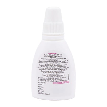 Nasivion Classic Adult Nasal Drops | Fast & Long Lasting Relief From Blocked Nose | 10 Ml