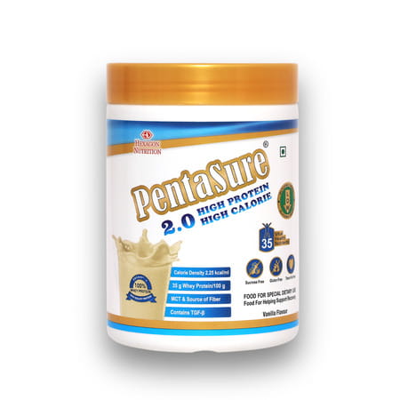 Pentasure 2.0 High Protein High Calorie | Vanilla Flavour |Weight Gainer | 400gm