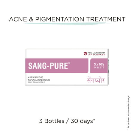 Sang Pure Strip Of 10 Tablets (Pack Of 3)