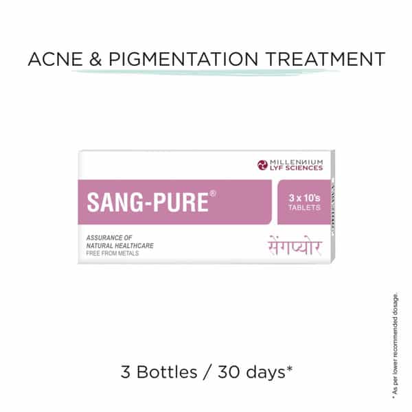 Sang Pure Strip Of 10 Tablets (Pack Of 3)