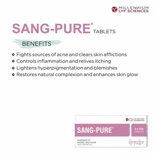 Sang Pure Strip Of 10 Tablets (Pack Of 3)