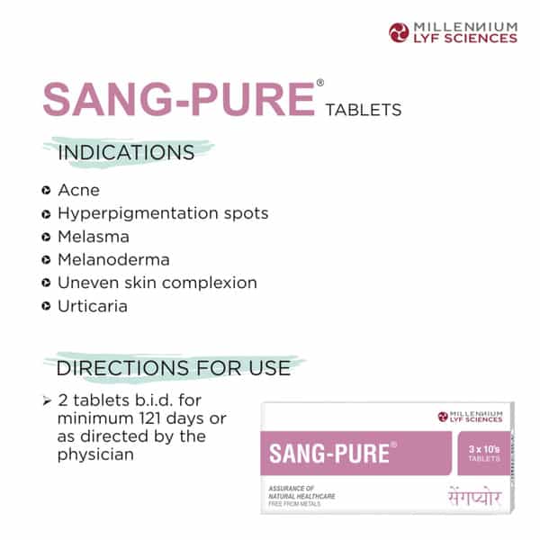 Sang Pure Strip Of 10 Tablets (Pack Of 3)