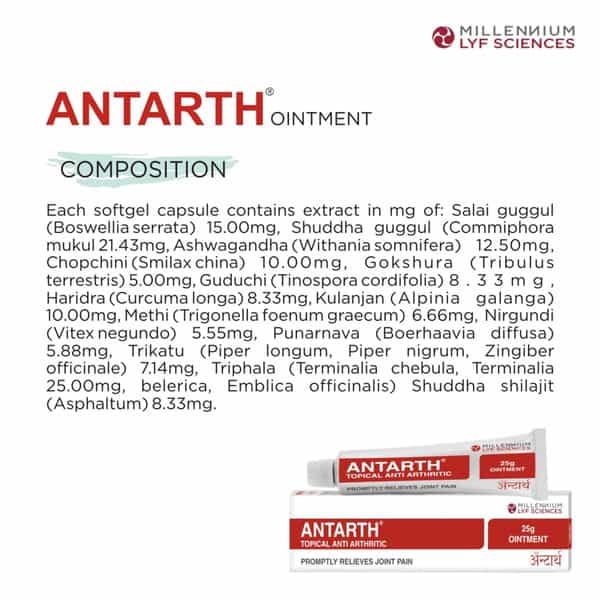 Antarth Ointment 25 Gm